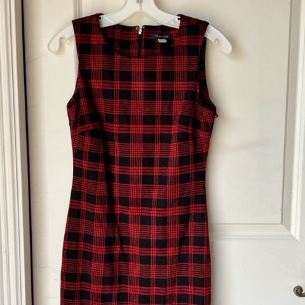 Tommy Hilfiger Plaid Sleeveless Dress